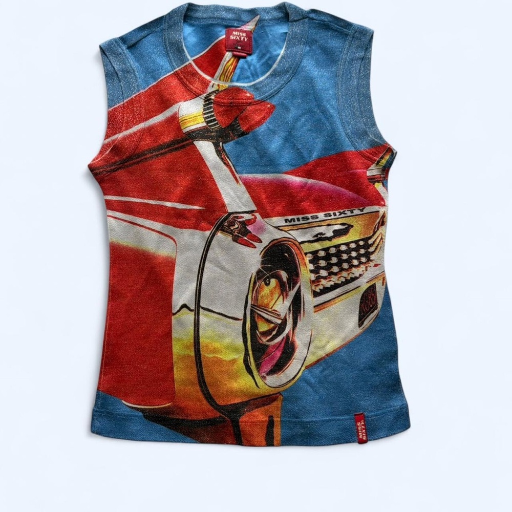 Rare Vintage Miss Sixty Cadillac top